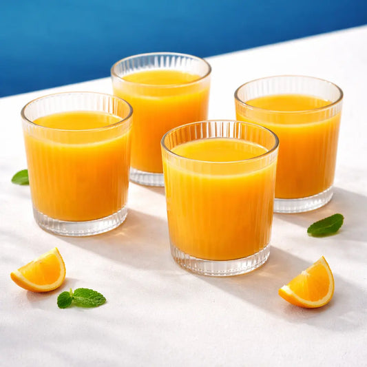 Design Khazana Juice Glass Set of 4 | Premium Quality